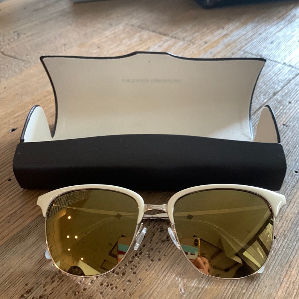 Oliver Peoples Sunglasses Cream/Gold
